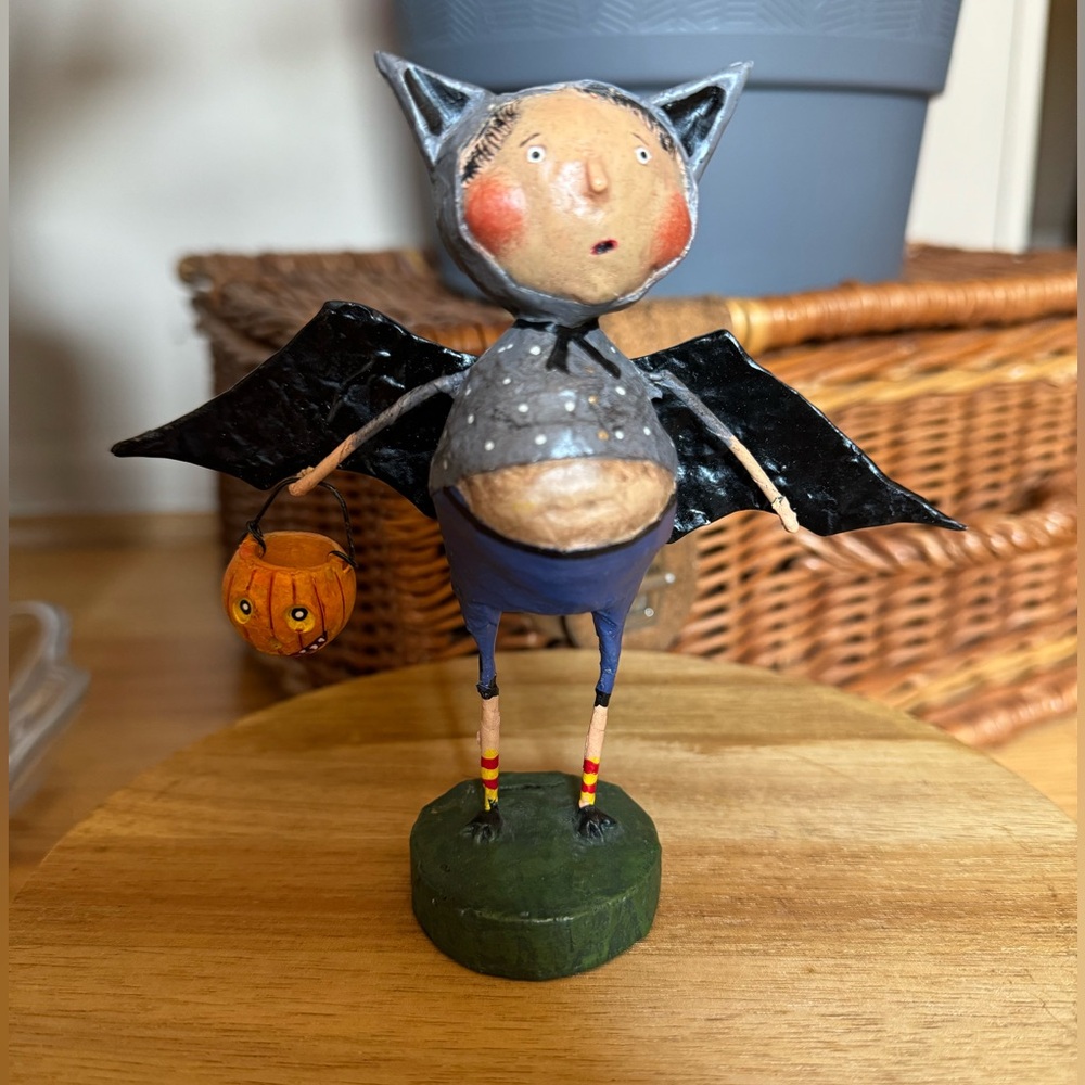 Lori Mitchell | Halloween Figurine | “Bat Boy”